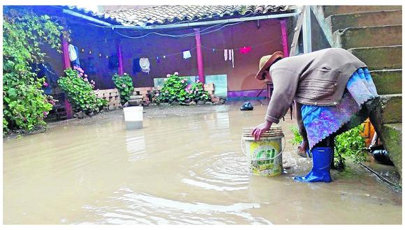 ​Granizada de 30 minutos inunda casas y daña cultivos en Pucará