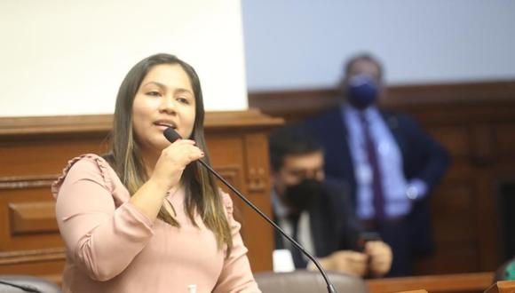 Heidy Juárez se pronunció sobre el audio entre César Acuña y Lady Camones. (Foto: Congreso)