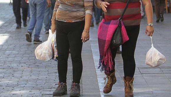 Cuatro de cada diez adultos tienen obesidad en Arequipa