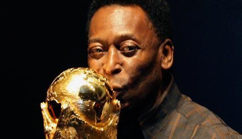 Pelé sueña una final entre Brasil y Uruguay en el Mundial