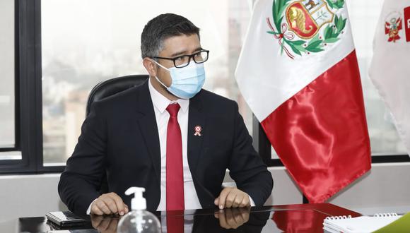 El ministro Geiner Alvarado asumió el MTC luego de ser ministro de Vivienda. (Foto: Difusión)
