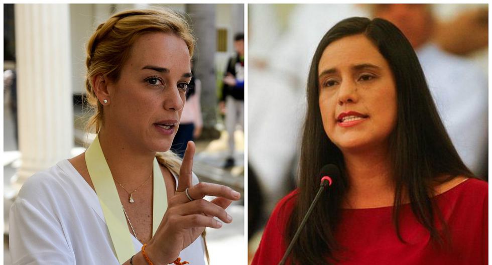 Lilian Tintori a Verónika Mendoza "Leopoldo no es