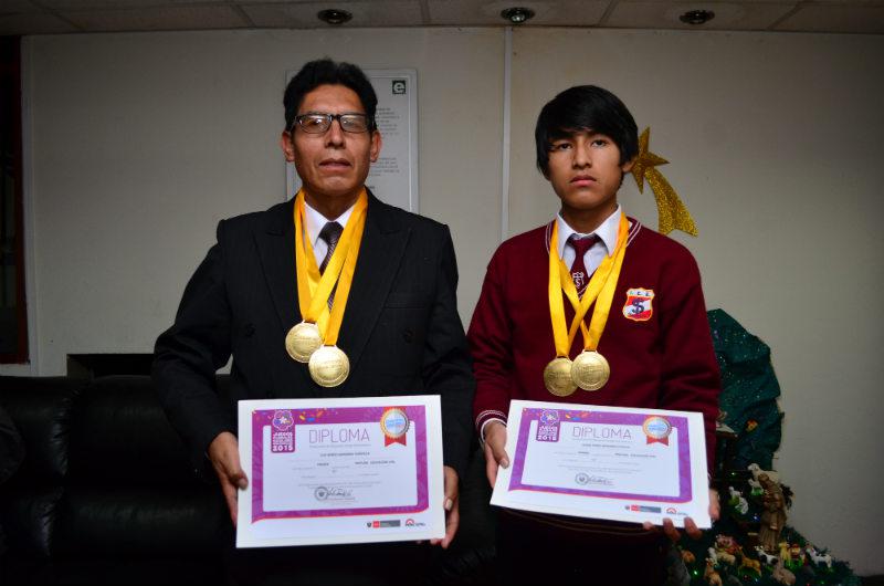 Estudiante de I.E Santa Isabel gana en Juegos Florales 2015