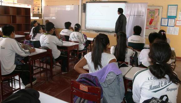 Moquegua: 328 colegios ya fueron modernizados con TIC