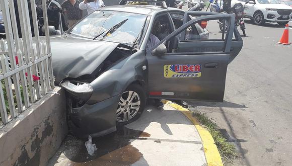 Tres heridos por accidente de tránsito en avenida Venezuela