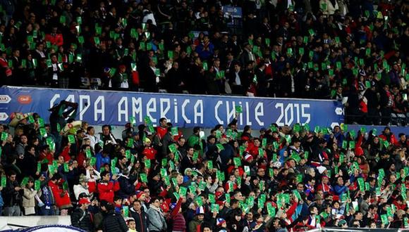 Perú vs. Chile: ¿Por qué los jugadores mostrarán tarjetas verdes al comenzar al cantar sus himnos? 