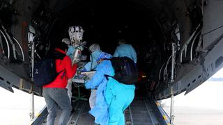 Bebé que padece mal del corazón fue trasladado en ambulancia aérea de Junín a Lima
