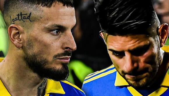 Carlos Zambrano y Darío Benedetto ya conocen el castigo por parte de Boca Juniors. (Foto: Twitter)
