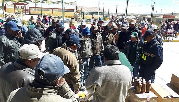 Agro Rural atendió a cinco provincias de Arequipa con pacas y kits