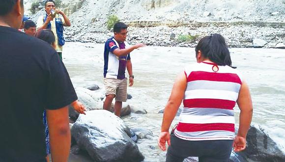 Familiares piden que se intensifique búsqueda de niño que cayó al río Santa
