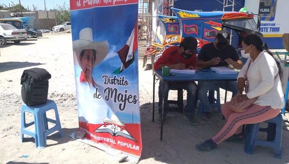 En Arequipa tiene como objetivo juntar 4,50 firmas. (Foto: Cortesía)
