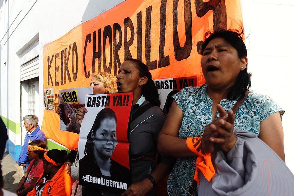 Keiko Fujimori: Simpatizantes de Fuerza Popular aguardan la salida de su lideresa (FOTOS)