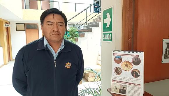 Médico veterinario Carlos Gonzales Bedregal, coordinador regional de zoonosis de la Gerencia Regional de Salud de Arequipa. (Foto:GEC)