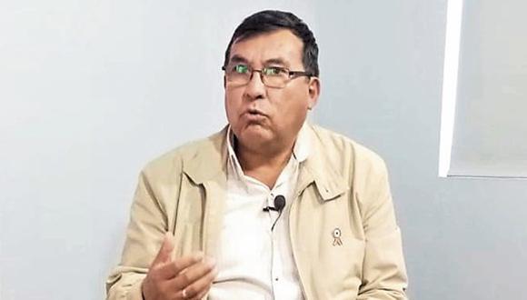 Tiene cuatro gestiones en Miraflores y ahora quiere estar en el sillón municipal, Luis Aguirre afirma que todo depende de gestión para hacer grandes proyectos. (Paul Flores)