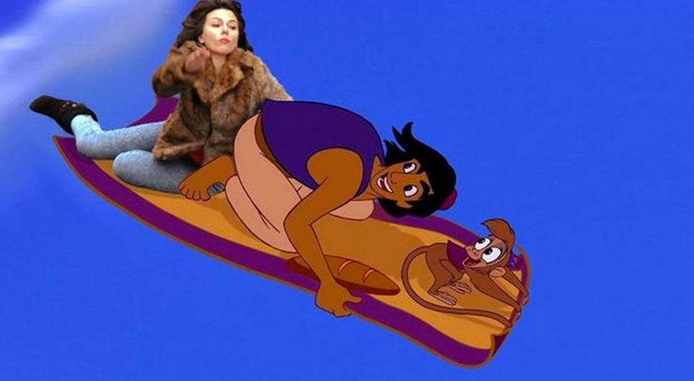 Memes por la caída de Scarlett Johansson se viralizan en la red (Fotos)