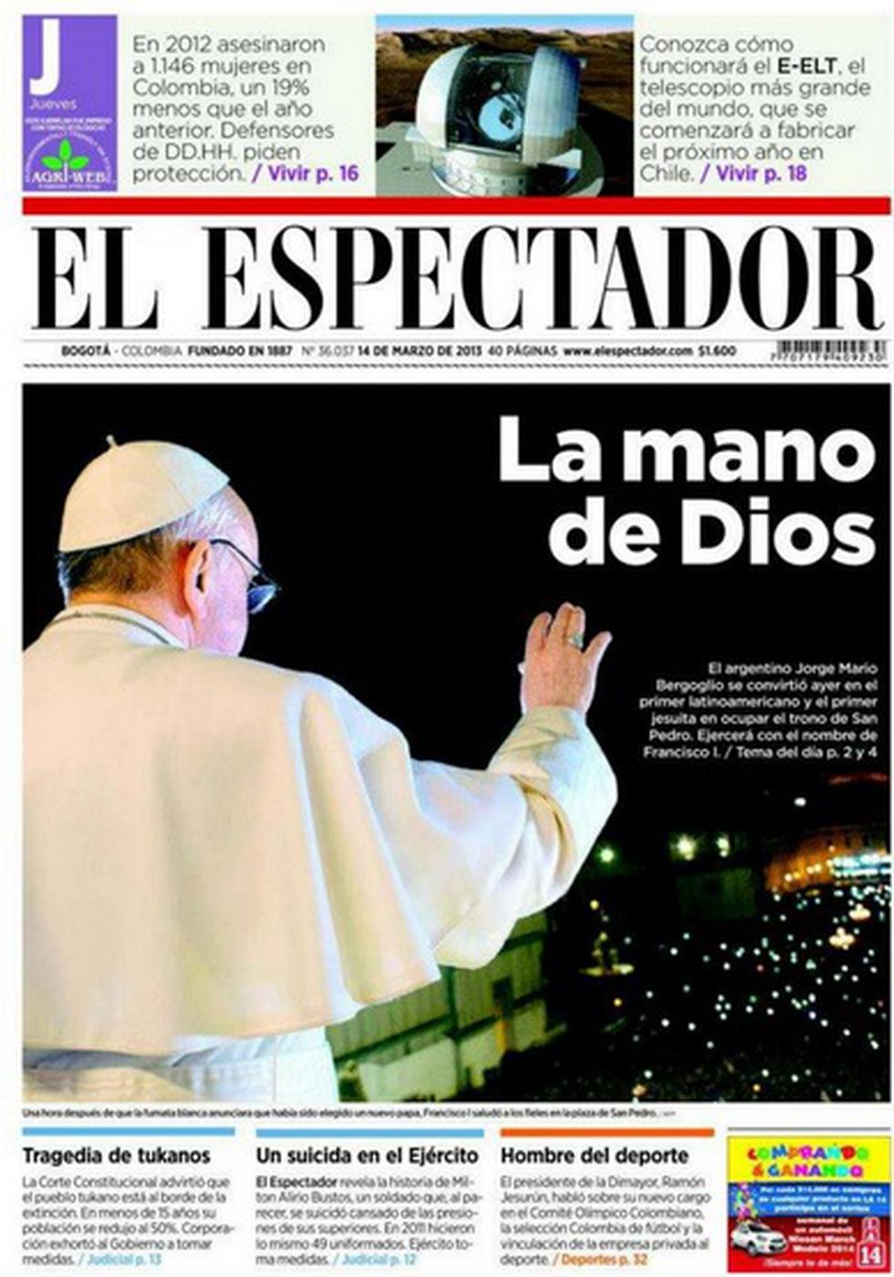 (FOTOS) Papa Francisco: Así informaron diarios de América