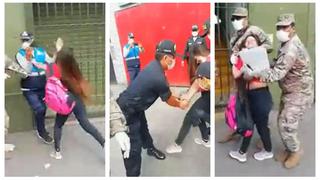 Mujer es detenida por agredir a autoridades durante intervención por incumplir inmovilización