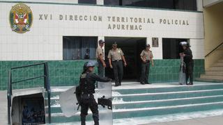 Apurímac: Dan de baja a comandante PNP por mal manejo de caja chica