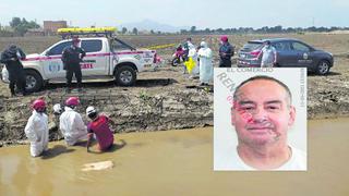 Lambayeque: Hombre muere ahogado en acequia