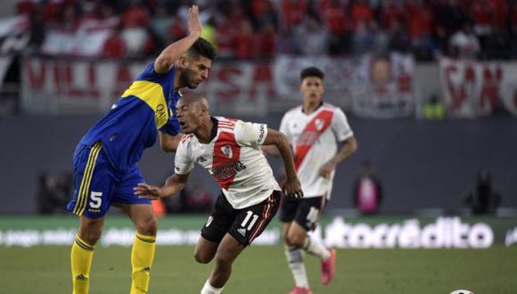 Boca Juniors presentó la convocatoria para el clásico contra River Plate. (Foto: EFE)