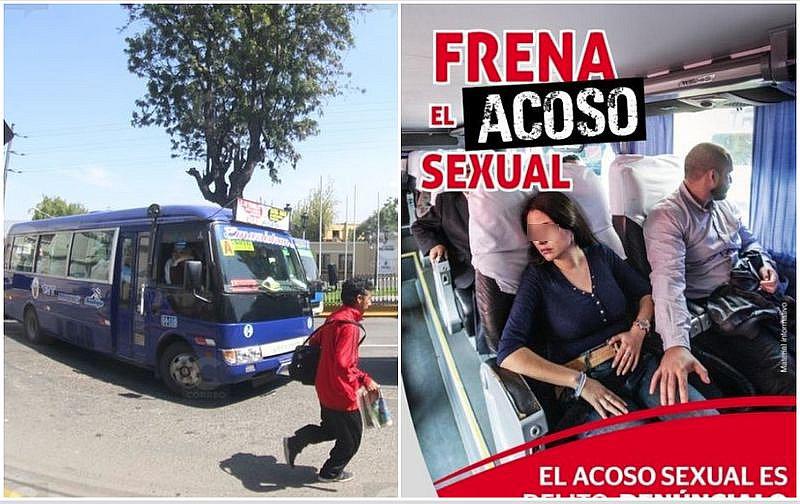 MTC dispone la colocación de stickers en buses para prevenir acoso sexual