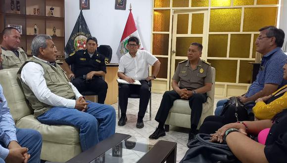 Alcalde dijo que el jefe de la I Macro Región Policial de Piura se comprometió a cristalizar dicha petición