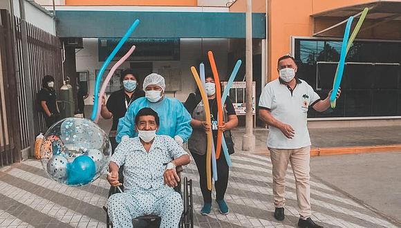 ​Paciente de 68 años venció al COVID-19 tras permanecer en UCI del Hospital Regional de Ica