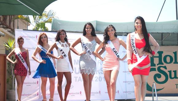Tacna: presentan a candidatas que participarán en etapa regional de Miss Perú Universo 