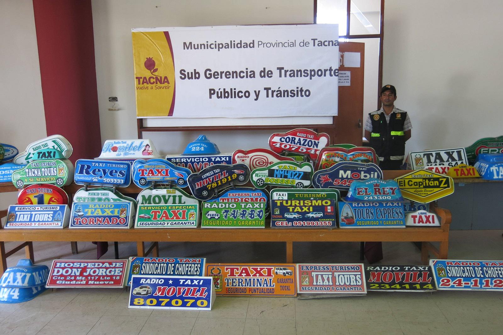 Tacna: identifican 80 tipos de casquetes prohibidos utizado por delincuentes