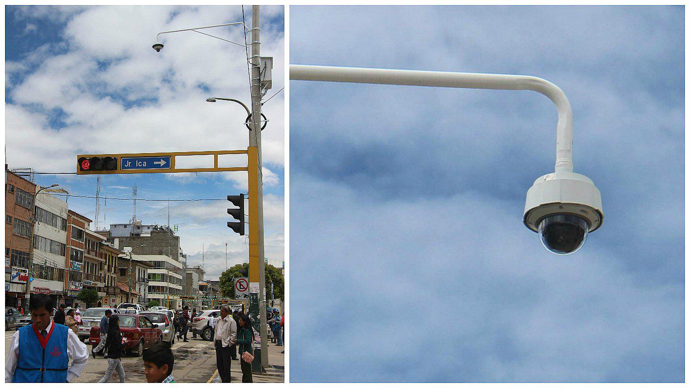 Municipalidad culmina instalación de  45 cámaras de videovigilancia (VIDEO)