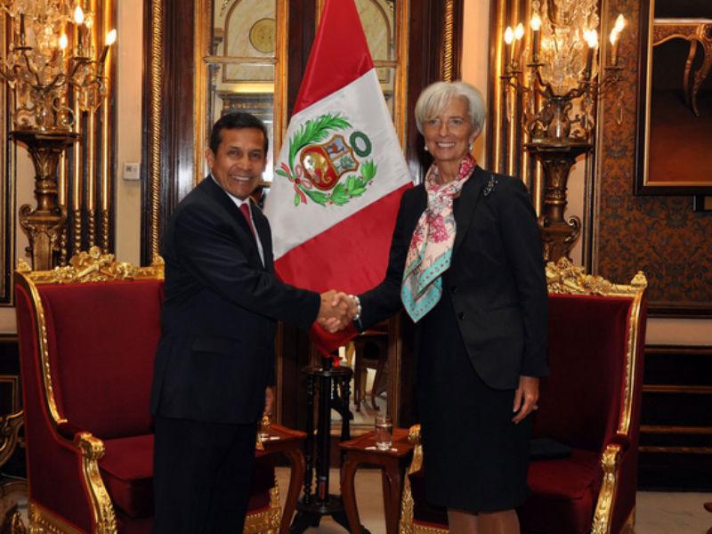 Christine Lagarde: "FMI confía en que Perú seguirá creciendo"