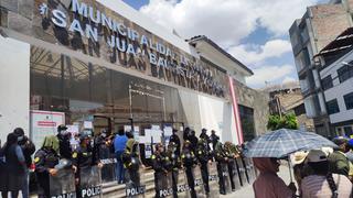 Comerciantes protestan y piden retorno de feria a las calles de San Juan Bautista