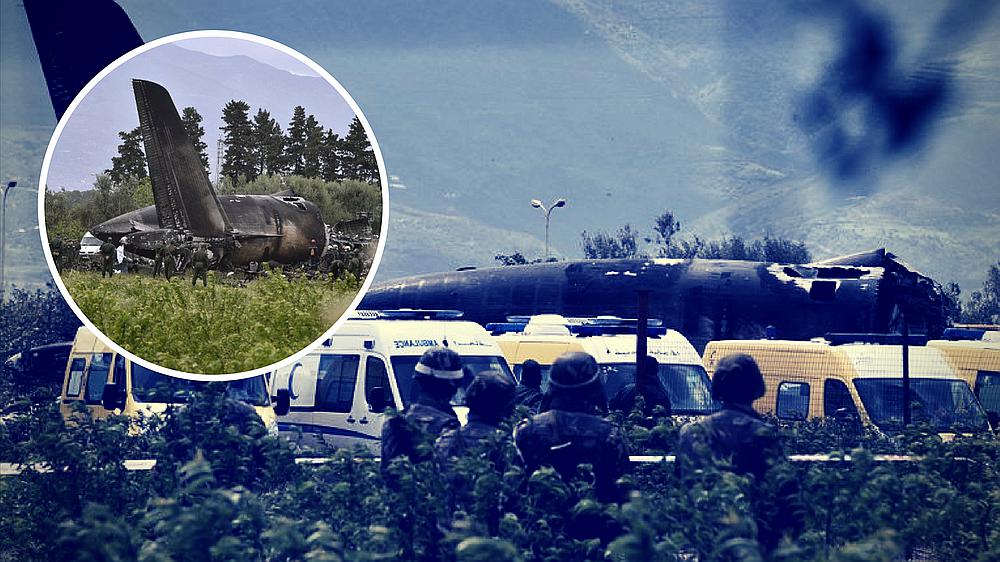 Más de 200 personas mueren tras caída de avión militar en Argelia (VIDEO)