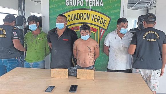 Yoni Sayago Ramos y Jhonathan Raúl Simbala Castro son enviados al reclusorio de Puerto Pizarro por el plazo de nueve meses.