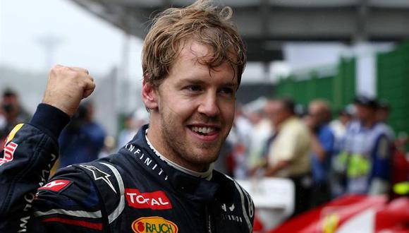 Sebastian Vettel gana la Fórmula 1 por tercera vez consecutiva 
