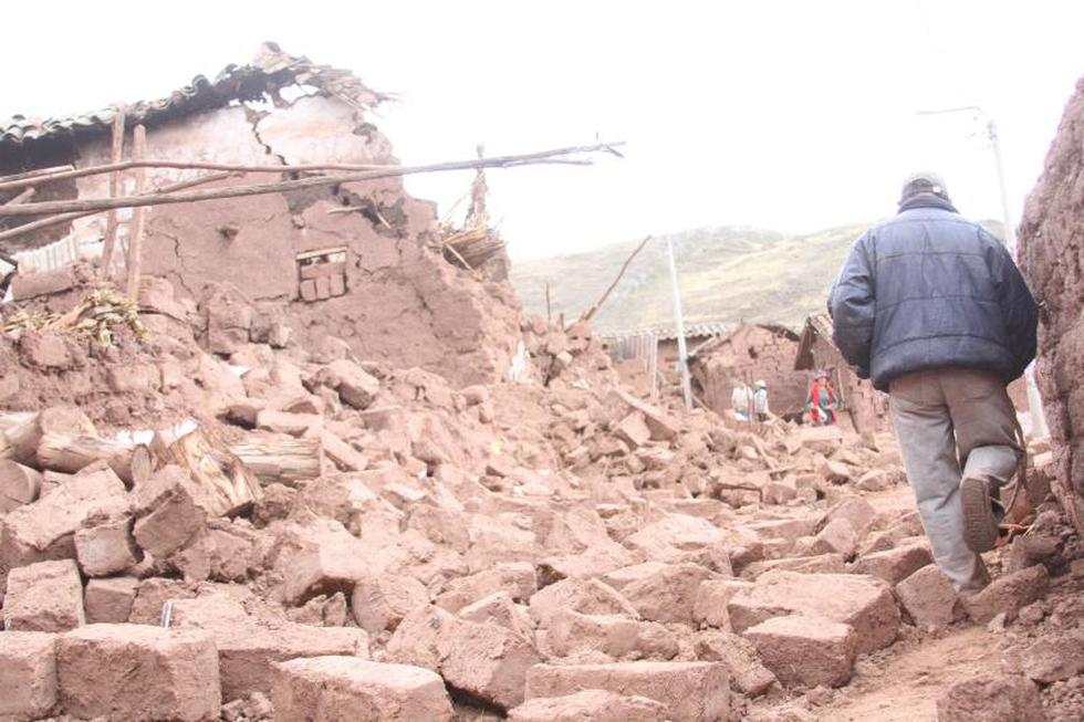 Cusco: Misca quedó destruida tras sismo (Galería Fotográfica)