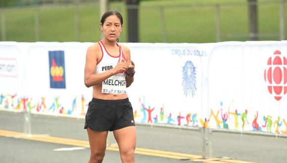 Juegos Panamericanos: Inés Melchor corrió los 10 mil metros y llega en quinto puesto