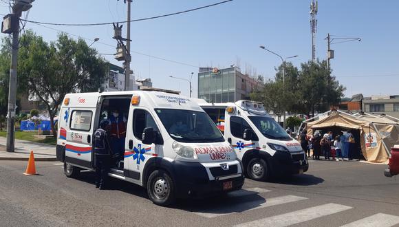 Unidades vehiculares y ambulancias serían empleadas para vacuna móvil en los distritos de la ciudad de Tacna