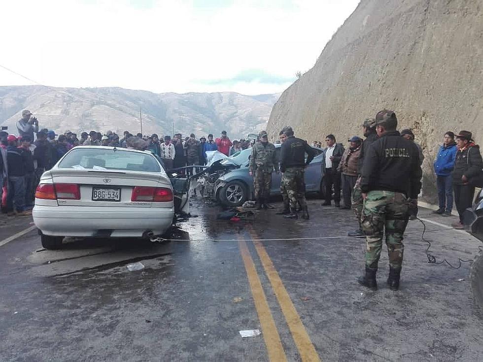 ​Accidente de tránsito en Pampas deja a un fallecido y varios heridos
