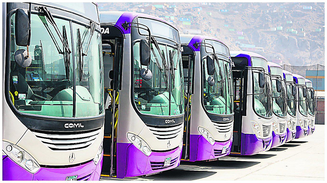 Amplían la ruta de los buses del corredor SJL