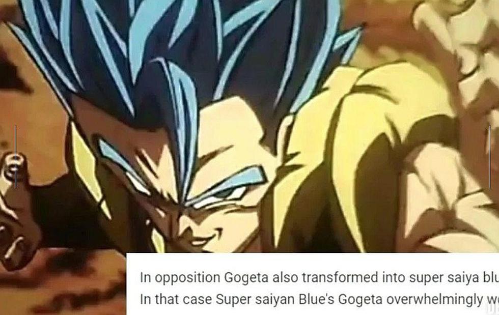 Se filtran nuevas imágenes de 'Dragon Ball Super Broly' que muestran el regreso de 'Gogeta'