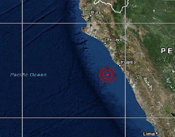 Sismo de 4.7 grados de magnitud remeció Trujillo