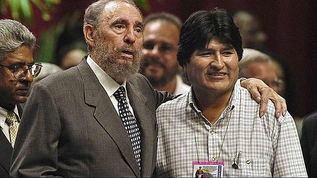 Evo Morales lamenta la muerte de Fidel Castro: "Un gigante de la historia" (VIDEO)