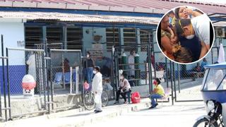 Piura: Una mujer da a luz frente al Hospital  II de Sullana