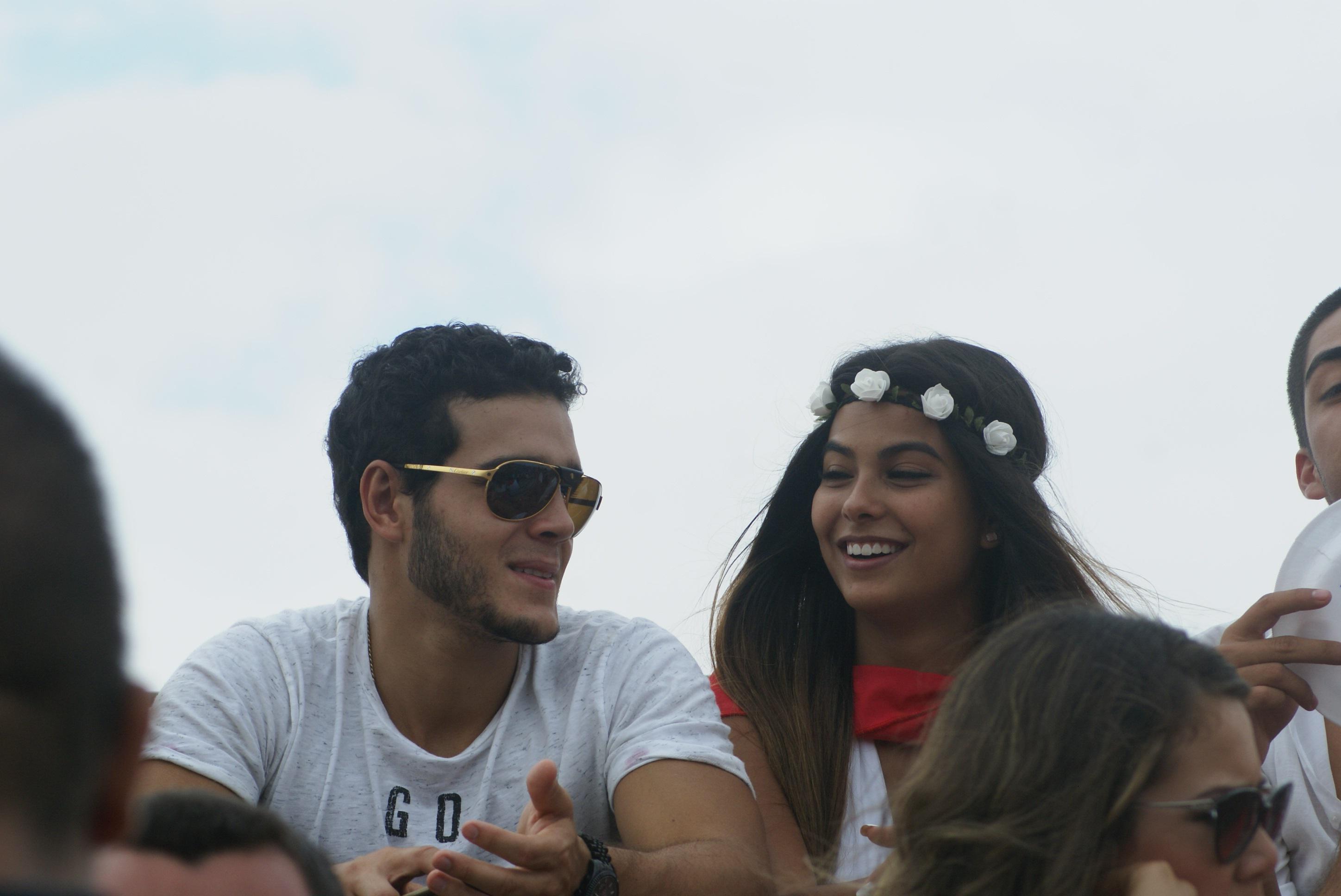 Mario Irivarren e Ivana Yturbe son captados en evento taurino