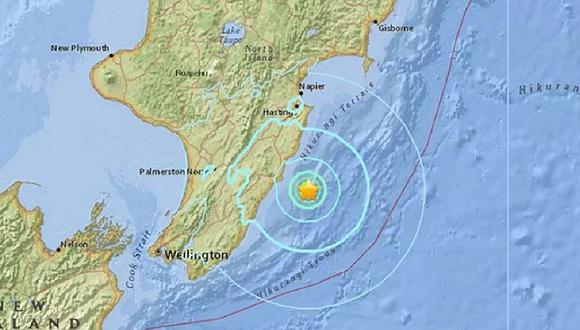 Terremoto sacude archipiélago de Nueva Zelanda