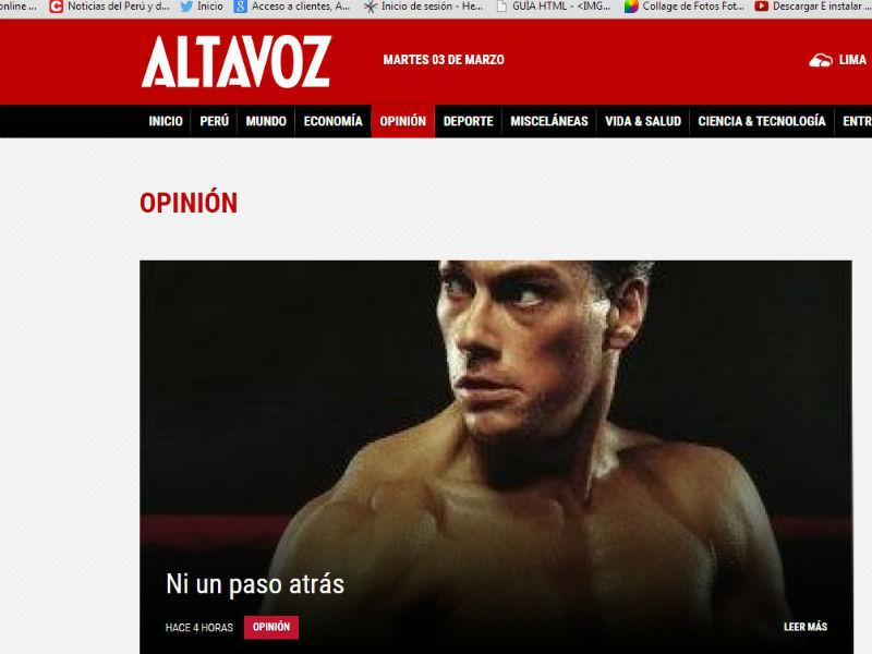 Hackers atentan contra portal Altavoz.pe