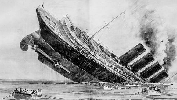 Irlanda: Hallan telégrafo del submarino "Lusitania" hundido en 1915 