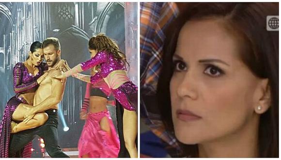 El Gran Show: ¿Mónica Sánchez molesta por eliminación de David Villanueva?  