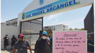 Cementerio San Miguel Arcángel suspende alumbrado eléctrico durante las Velaciones